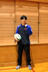 道代表に選ばれた越谷唯斗（帯翔陽中）