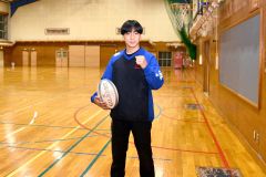 帯翔陽中の越谷がラグビー道代表入り　東日本中学生大会で活躍