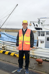 狩猟免許を取得し、漁師と猟師の二刀流の中村さん