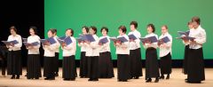 １年の学びの成果披露、シニア学級合同文化祭　音更 2