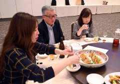 ゆり根やナガイモなど十勝産食材を使った料理も並んだ