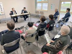 第100回となったおびしんビジネスサービスの特殊詐欺出前講座