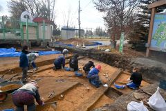 帯広・落合遺跡で23年ぶり発掘調査 後期旧石器時代の石器など出土 5