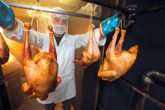 上品に香る自慢の「ターキー」　帯広はちす園　クリスマスに向け今年も予約受け付け