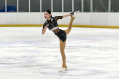 【高校女子フリー】総合5位に入賞の岩崎日香(白樺学園高)