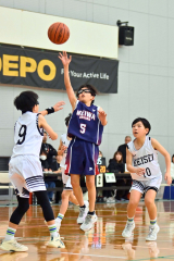 男子決勝リーグ 帯広啓西―帯広明和