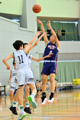 男子決勝リーグ 帯広啓西―帯広明和