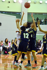 女子決勝リーグ 帯広若葉―札南ラビッツ