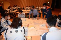 津波警報時の反省点も踏まえ　豊頃町災害対策本部訓練