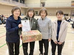 ＺＯＮＥ、ミストラルらＶ　北斗病院杯ミニバレー 4