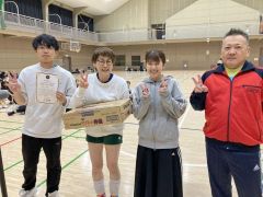 ＺＯＮＥ、ミストラルらＶ　北斗病院杯ミニバレー 6