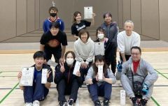 エンジョイ男子・混合の部の上位入賞チーム