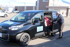 公共ライドシェアの実証実験・コスモライド　大樹町で１２月２６日まで実施