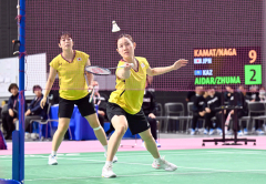 バド女子の長原ペア圧勝で8強 デフリンピック 4強懸け20日に台湾ペア戦 13