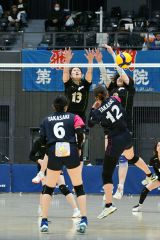 ＲＵＢＩＫ′ＳＣＵＢＥ優勝　女子は帯広市役所クラブ２位　全国社会人９人制バレー東ブロック男女優勝大会 9