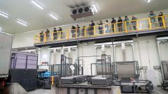 十勝川西長いもの選果施設を見学