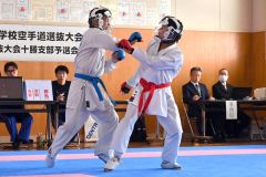 男子個人戦組手 55キロ以下級代表決定戦