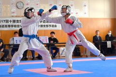 男子個人戦組手
