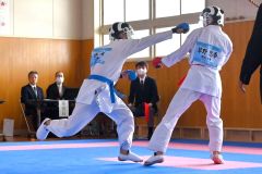 男子個人戦組手 68キロ以下級代表決定戦