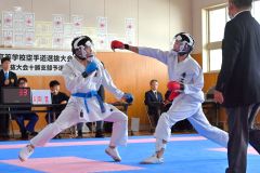 男子個人戦組手 68キロ以下級代表決定戦