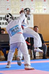 男子個人戦組手 68キロ以下級代表決定戦