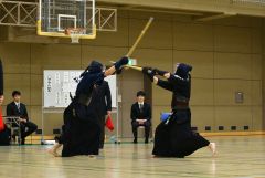 男子団体決勝・酒井対寺原