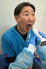 ＡＩ判定インフルエンザ検査機器関心集まる　音更 2