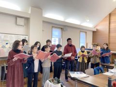 男性メンバーを中心に新規団員を募っている足寄の「ひまわり合唱団」