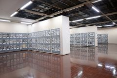 子どもがかいた家族の似顔絵や書道展 合同で写真の公募なども 2