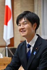 「食料安全保障の要」と十勝農業への期待を語る鈴木農水相(塩原真撮影)