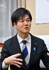 「食料安全保障の要」と十勝農業への期待を語る鈴木農水相(塩原真撮影)