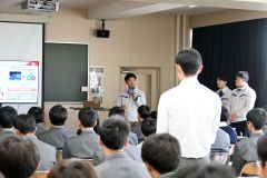 帯工高でトヨタ北海道、ＩＳＴの出前授業　　ロケット用ターボポンプの連携も紹介 5