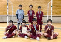U―11午後の部優勝。開西つつじが丘Jr.FC