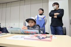 帯広市図書館で本に親しむ「読書の時間」 4
