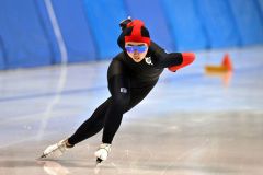 女子スプリント優勝の山本彩瑛