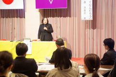 講演した森さん