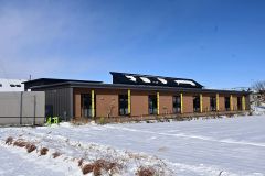 更別村内で建設中の福祉ホーム