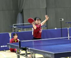 【ジュニア女子・決勝】緩急を意識して快勝した帯大谷の斉藤沙弥