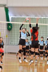 札内南が混合初Ｖ　女子は鹿追ＬＢ、男子は帯広ＪＪＢ　高橋杯全十勝小学生バレーＢクラス大会 15