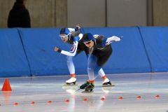 【総合女子1000メートル】洗練されたフットワークで加速する帯南商の笹渕和花