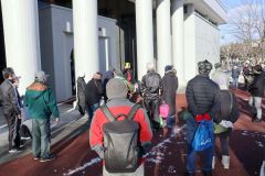 役場被災の大地震想定し広域訓練　池田町 2