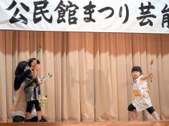 遊戯や合唱に地域住民笑顔 糠内・駒畠合同公民館まつり 10