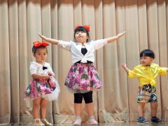 遊戯や合唱に地域住民笑顔 糠内・駒畠合同公民館まつり 12