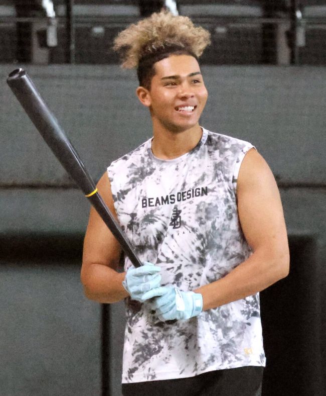 日本ハム】水谷瞬のテーマはフィジカル強化 | 十勝毎日新聞電子版