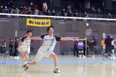 男子ダブルス準優勝の愛澤彬・石田大智組