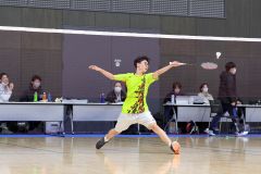 男子シングルス優勝の高杉優翔