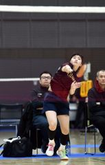 【女子シングルス決勝】準優勝の松岡希枝