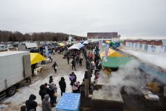 約8000人が訪れた「広尾毛がにまつり」