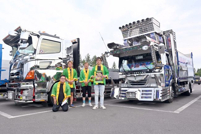 デコトラ300台、帯広に集結 11日に交通遺児チャリティー撮影会